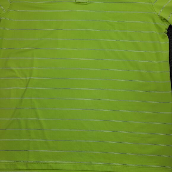 Bobby Jones X-h2o Mens Golf Polo Shirt Size M Green Mint julep Striped New Good - Picture 9 of 14